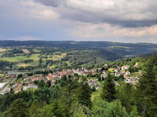 Depuis le sommet de la tour
